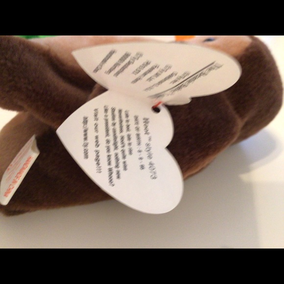 Hoot TY Beanie Baby Owl, New w/Tag 8/9/95 rare - Picture 4 of 11